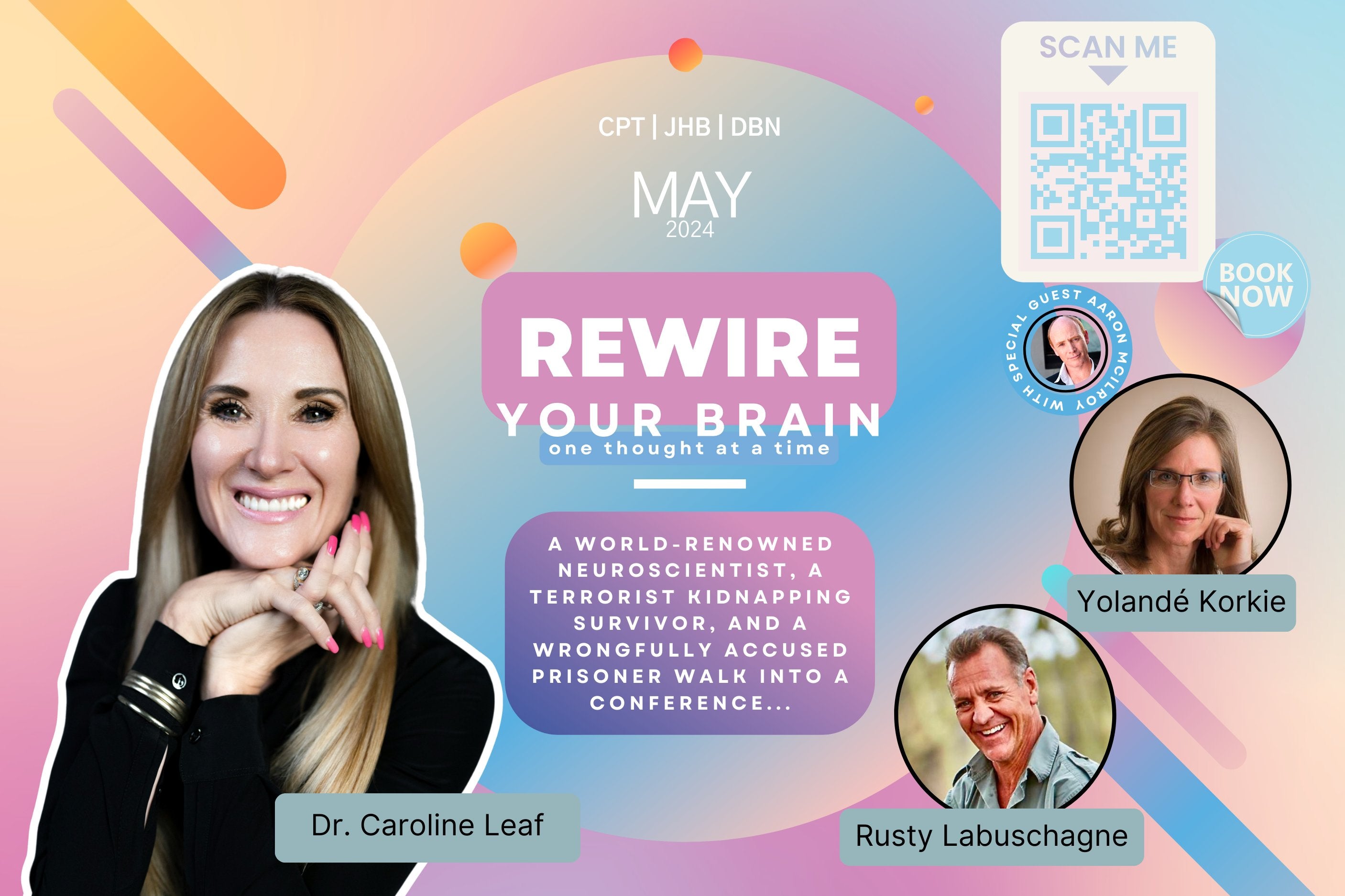 Rewire Your Brain Event Tickets Dr. Caroline Leaf + Others